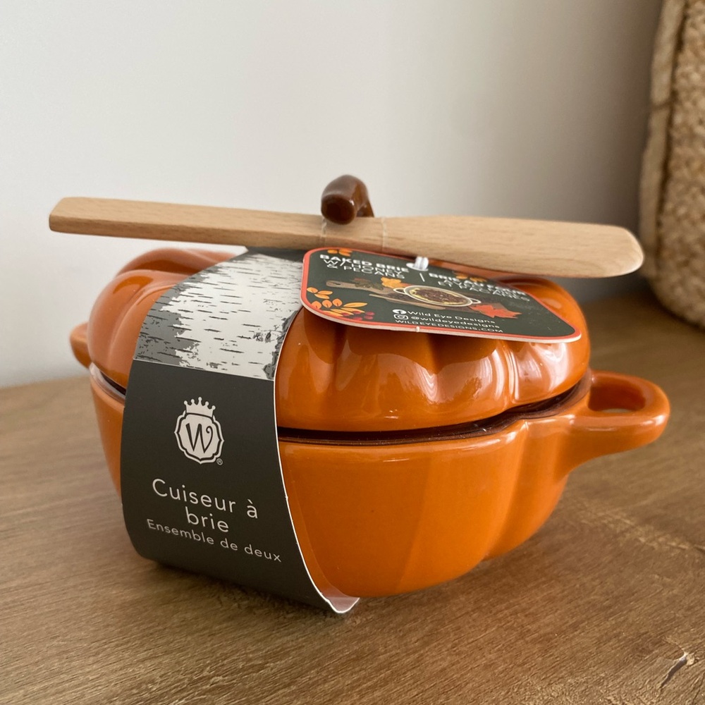 Pumpkin Brie Cheese Baker Set